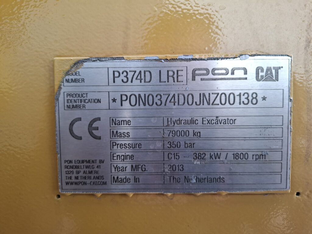CAT 374D -For Sale At Jan Kemp BV- (25)